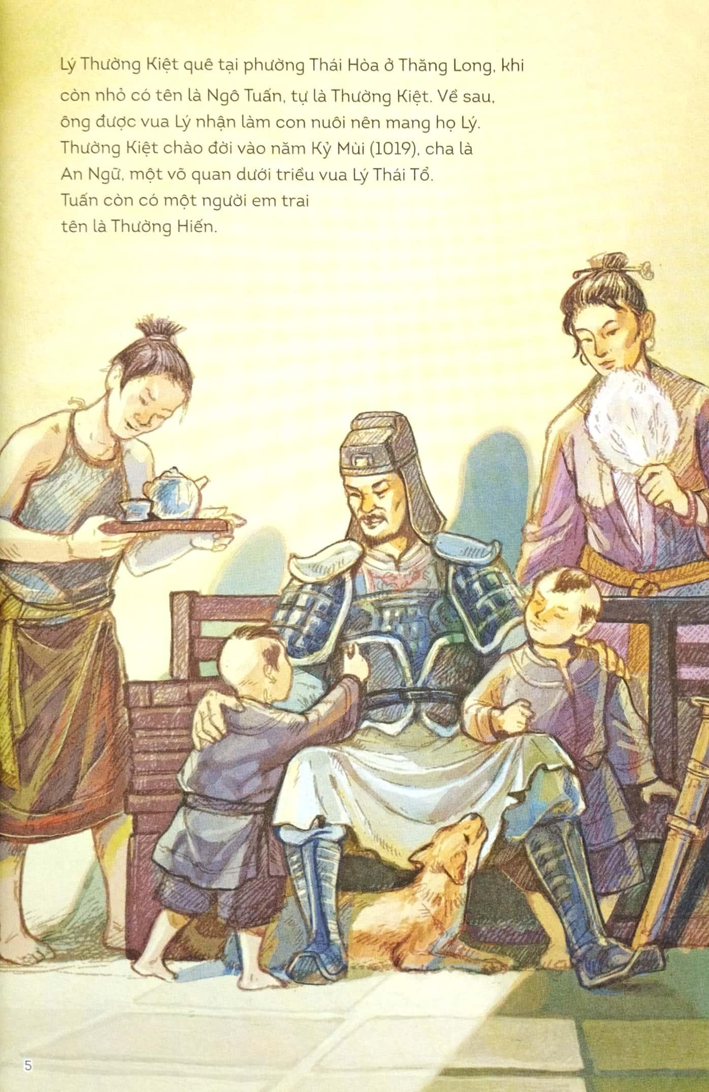 Lịch Sử Việt Nam Bằng Tranh - Lý Thường Kiệt (Bản Màu) (Tái Bản 2023)