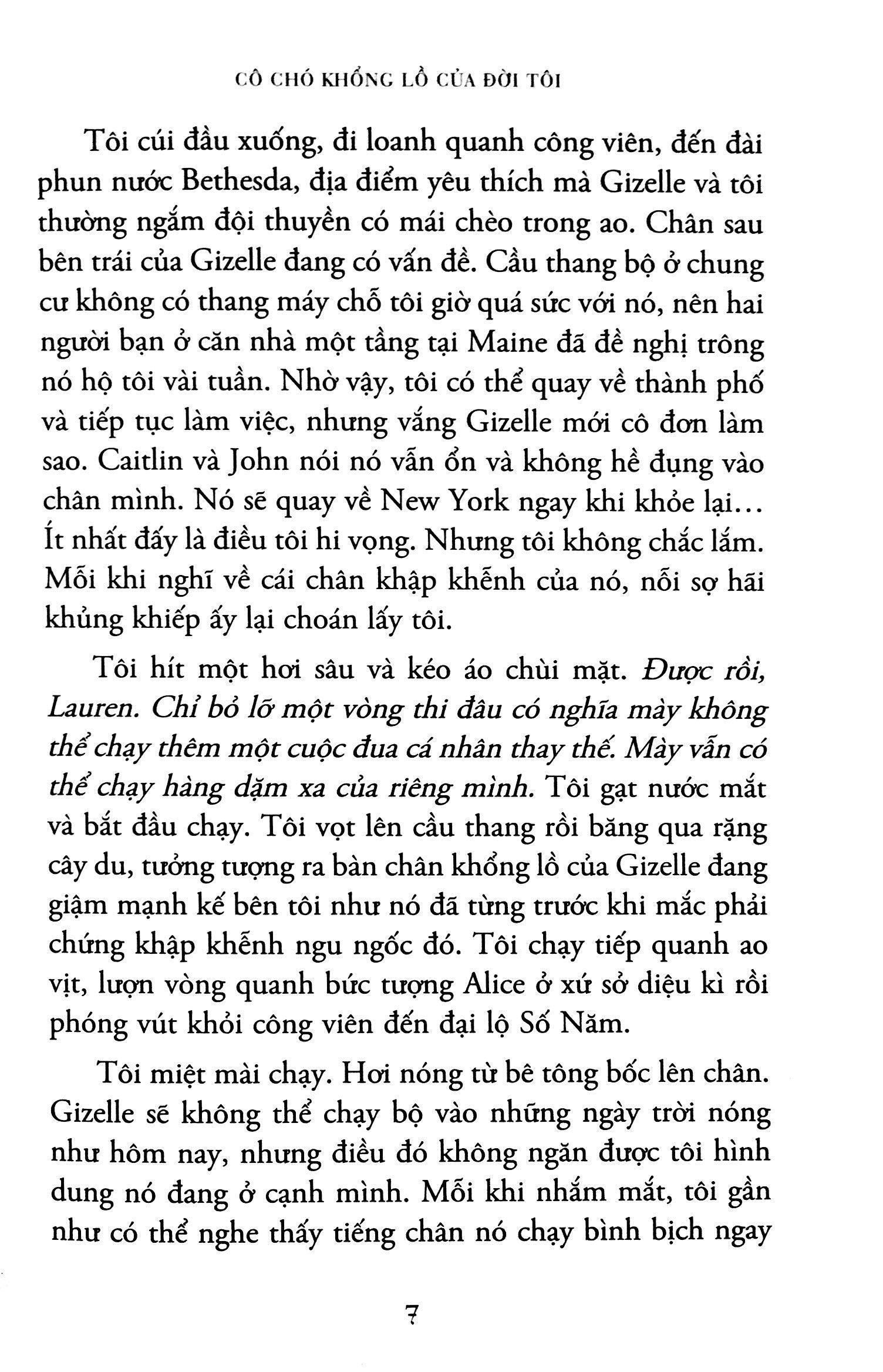 Danh Sách Ước Nguyện Của Gizelle - Cô Chó Khổng Lồ Của Đời Tôi