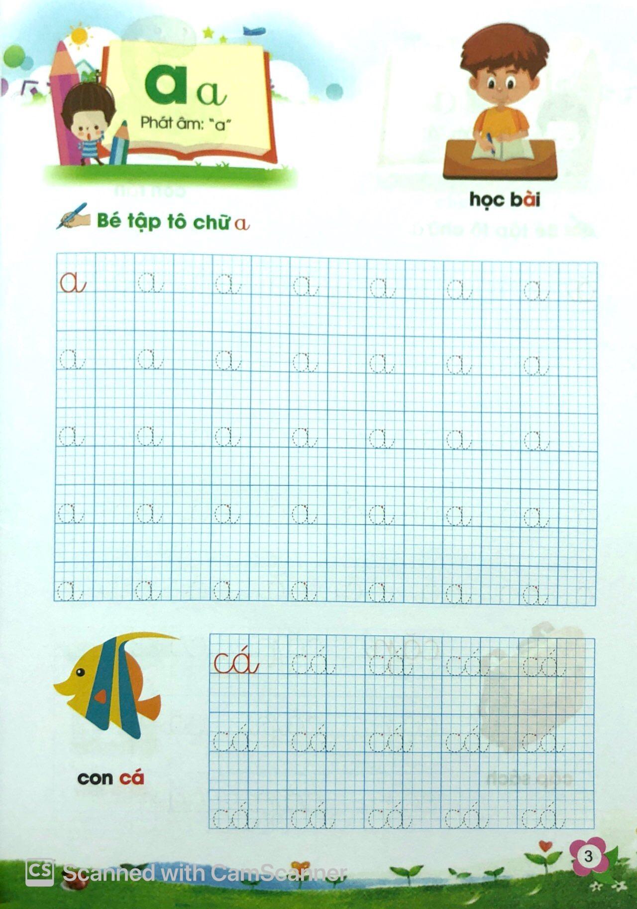 Bé Tự Tin Vào Lớp 1 - Bé Tô Chữ Và Ghép Vần