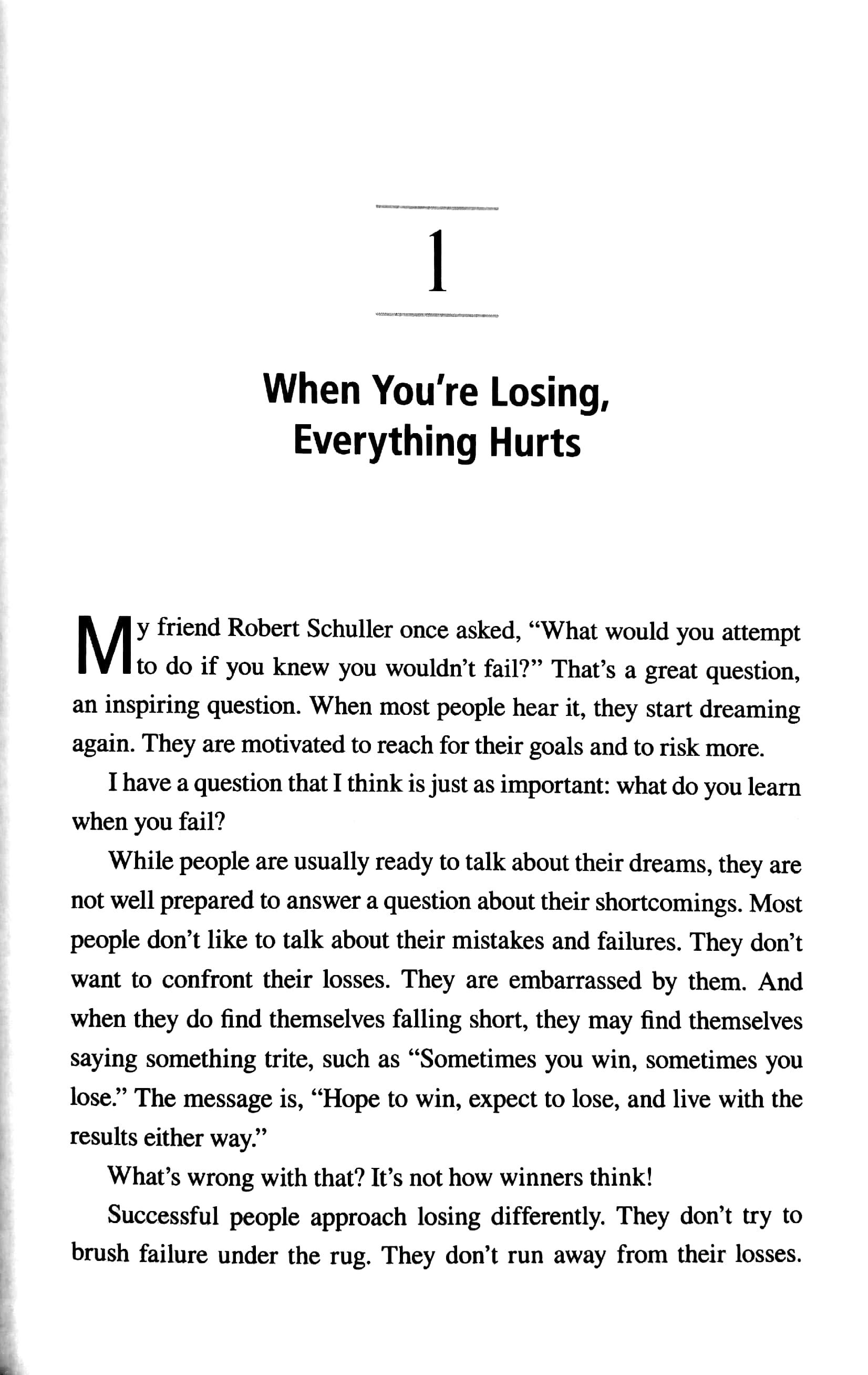 Sometimes You Win - Sometimes You Learn: Life