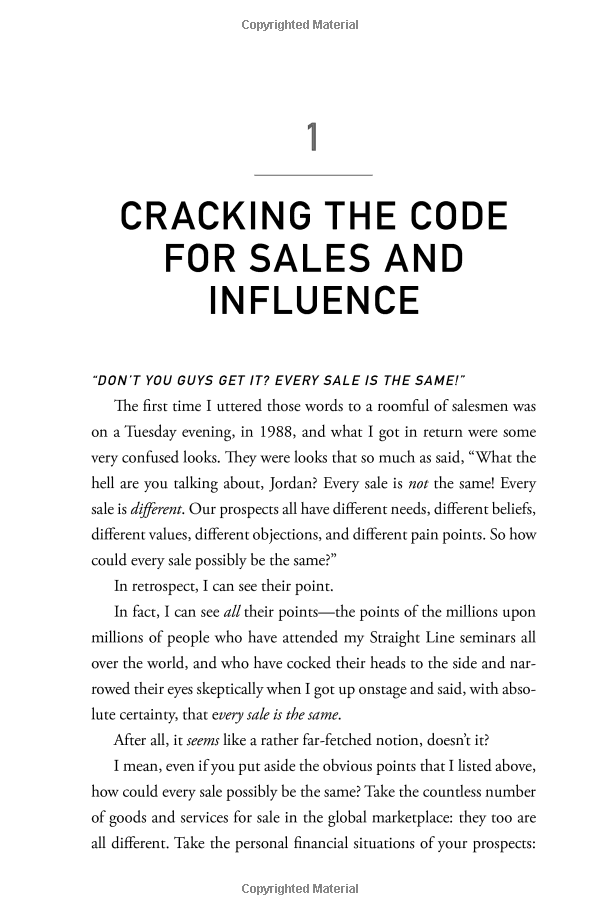 Way Of The Wolf: Straight Line Selling: Master The Art Of Persuasion, Influence, And Success