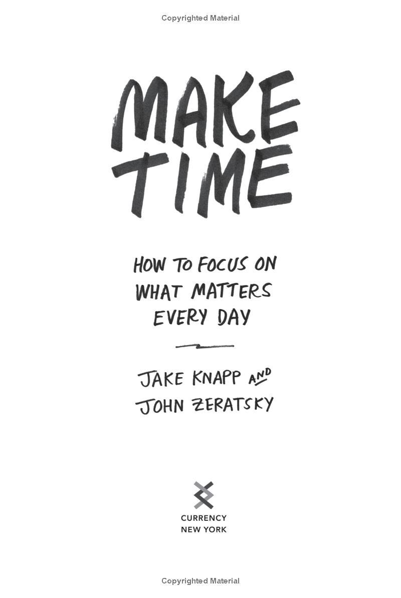 MAKE TIME (MR EXP)