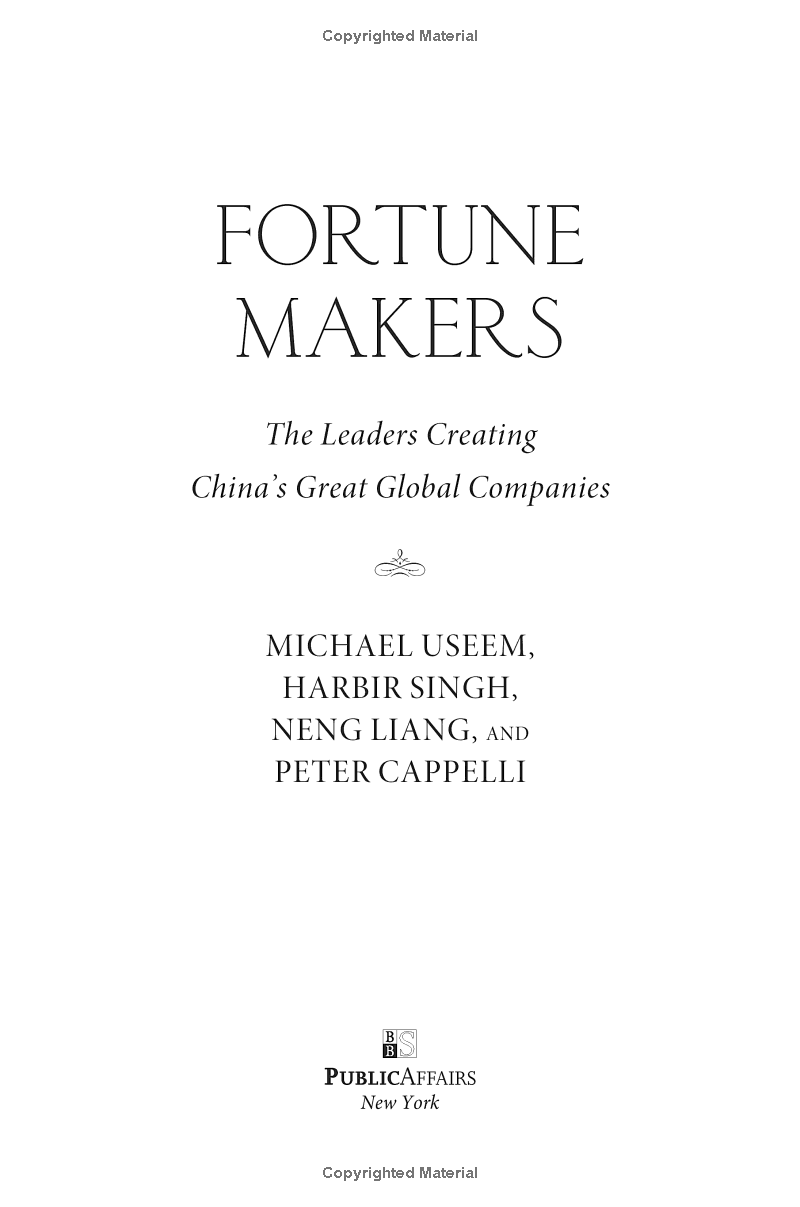 Fortune Makers: The Leaders Creating China