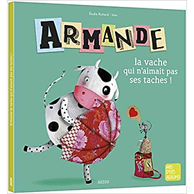 Sách tranh trẻ em tiếng Pháp - Armande la vache qui n