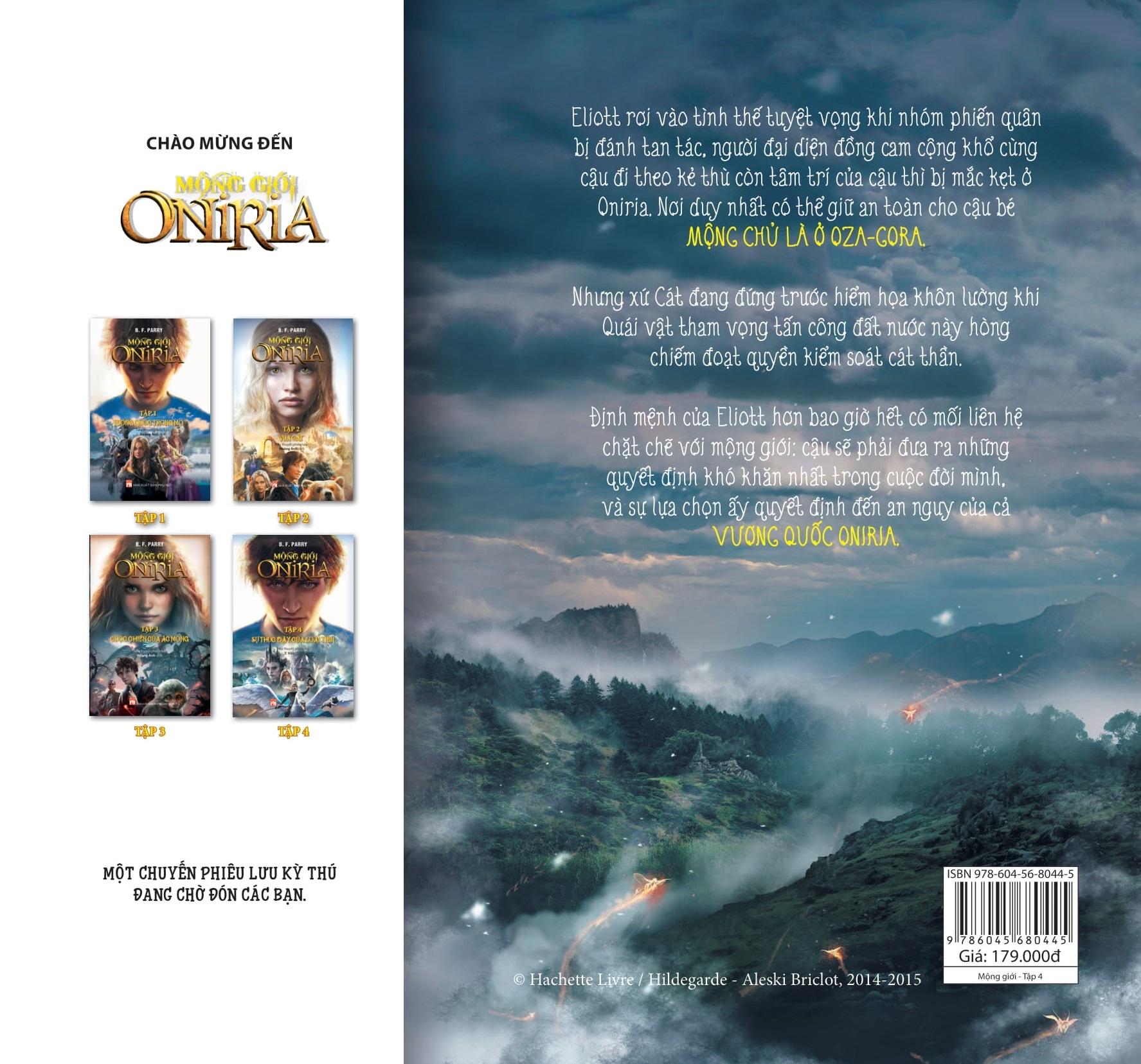 Mộng Giới Oniria Tập 4 : Sự Thức Dậy Của Loài Tiên