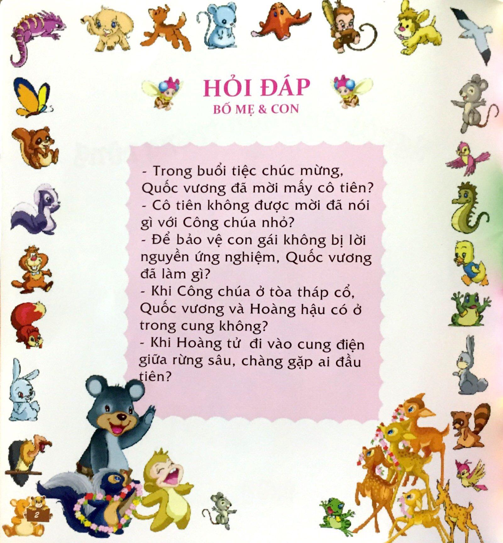 Sách Truyện Kể Ngày Xửa Ngày Xưa - Người Đẹp Ngủ Trong Rừng