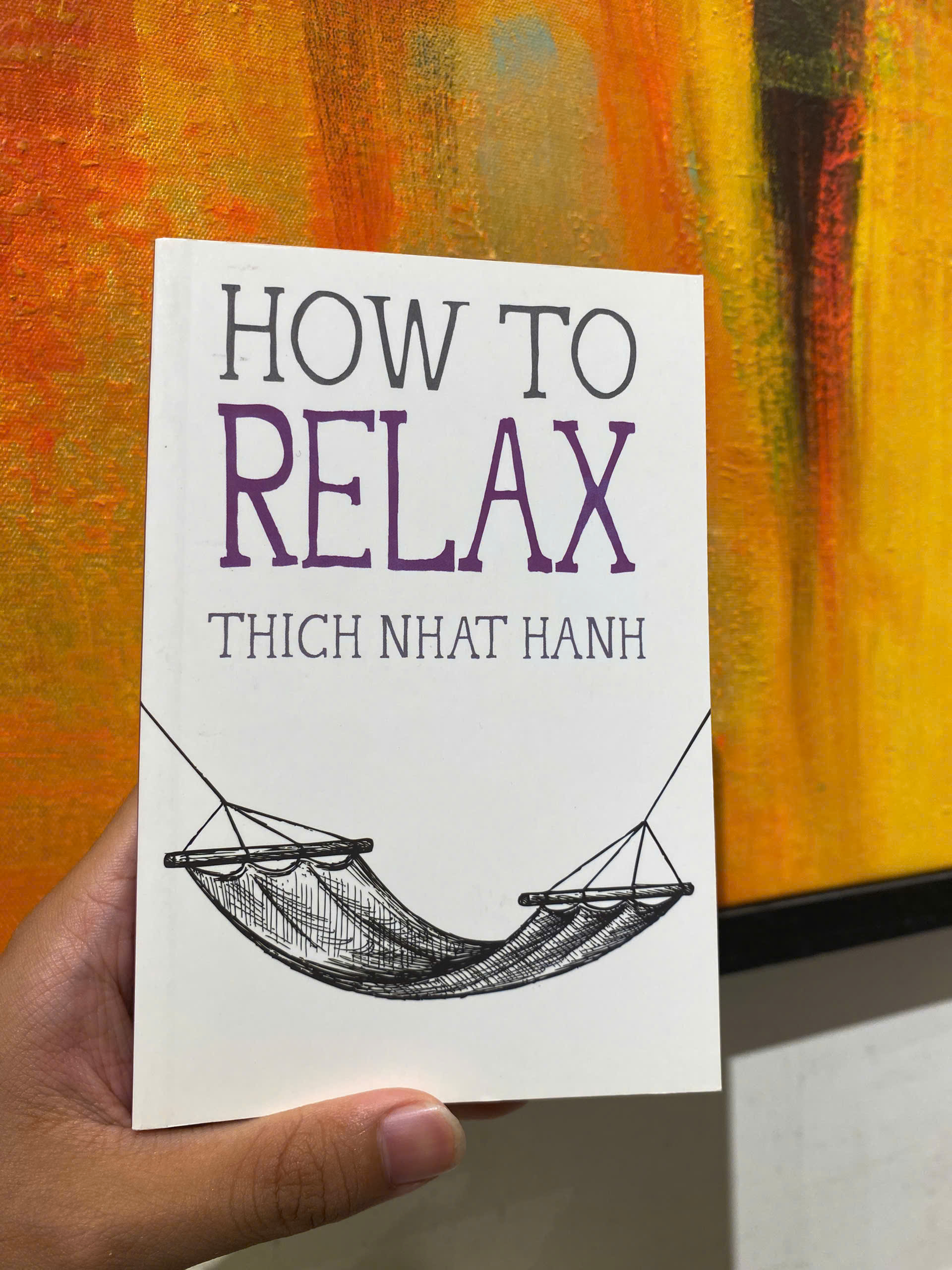 Sách - How to Relax (Mindfulness Essentials) by Thich Nhat Hanh / English Book / Sách Ngoại văn Nhập khẩu