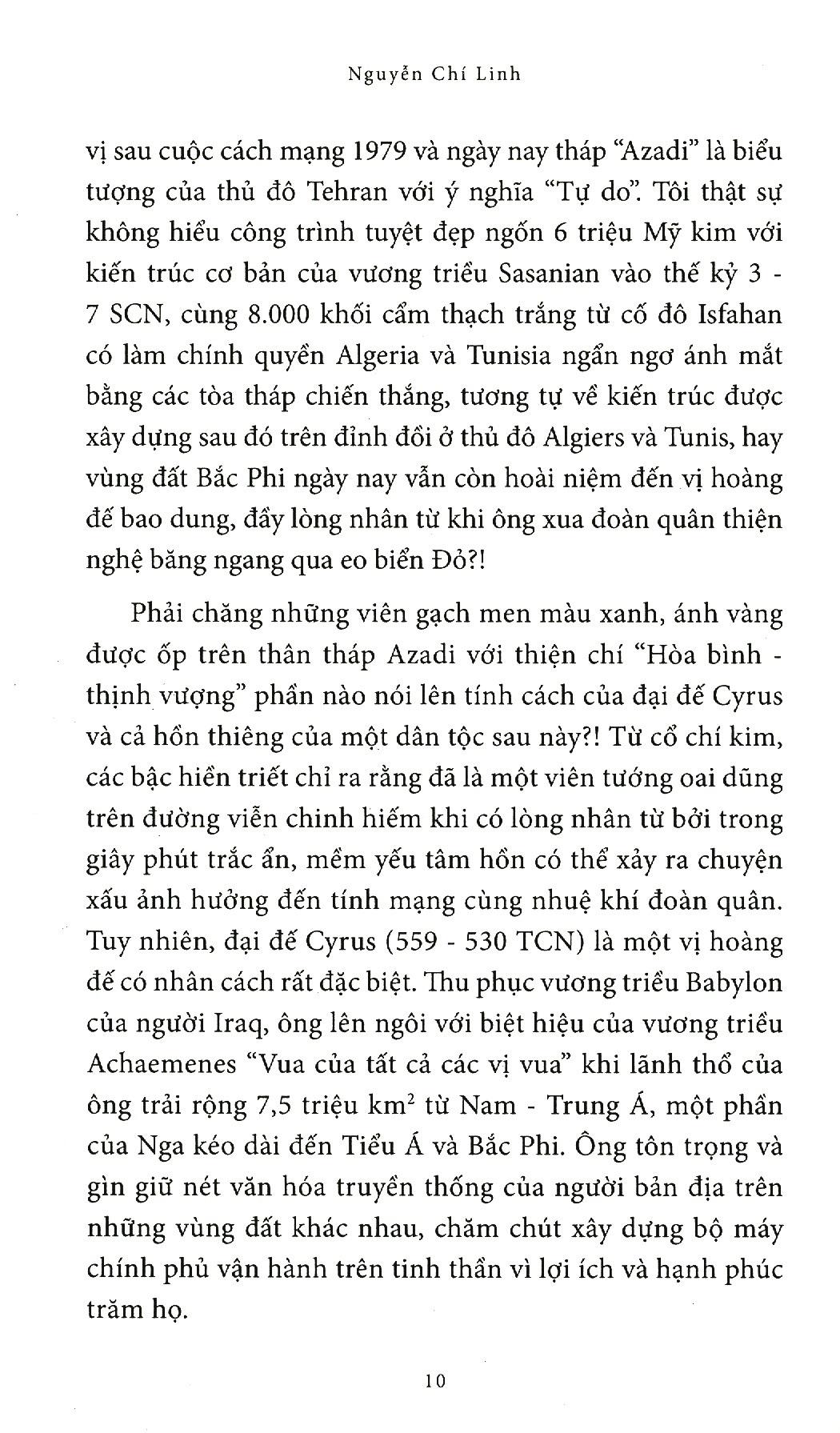 Vàng Son Một Thuở Ba Tư - Tập Du Ký