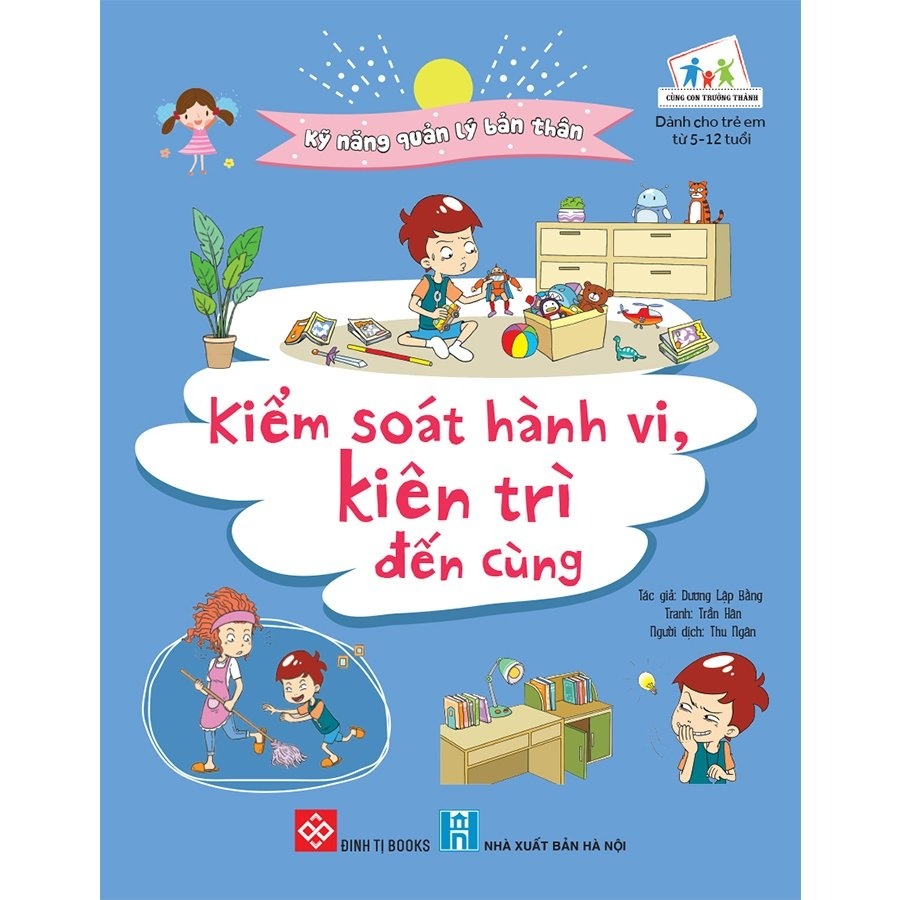 Bộ 8 cuốn sách quản lí bản thân dành cho thiếu nhi