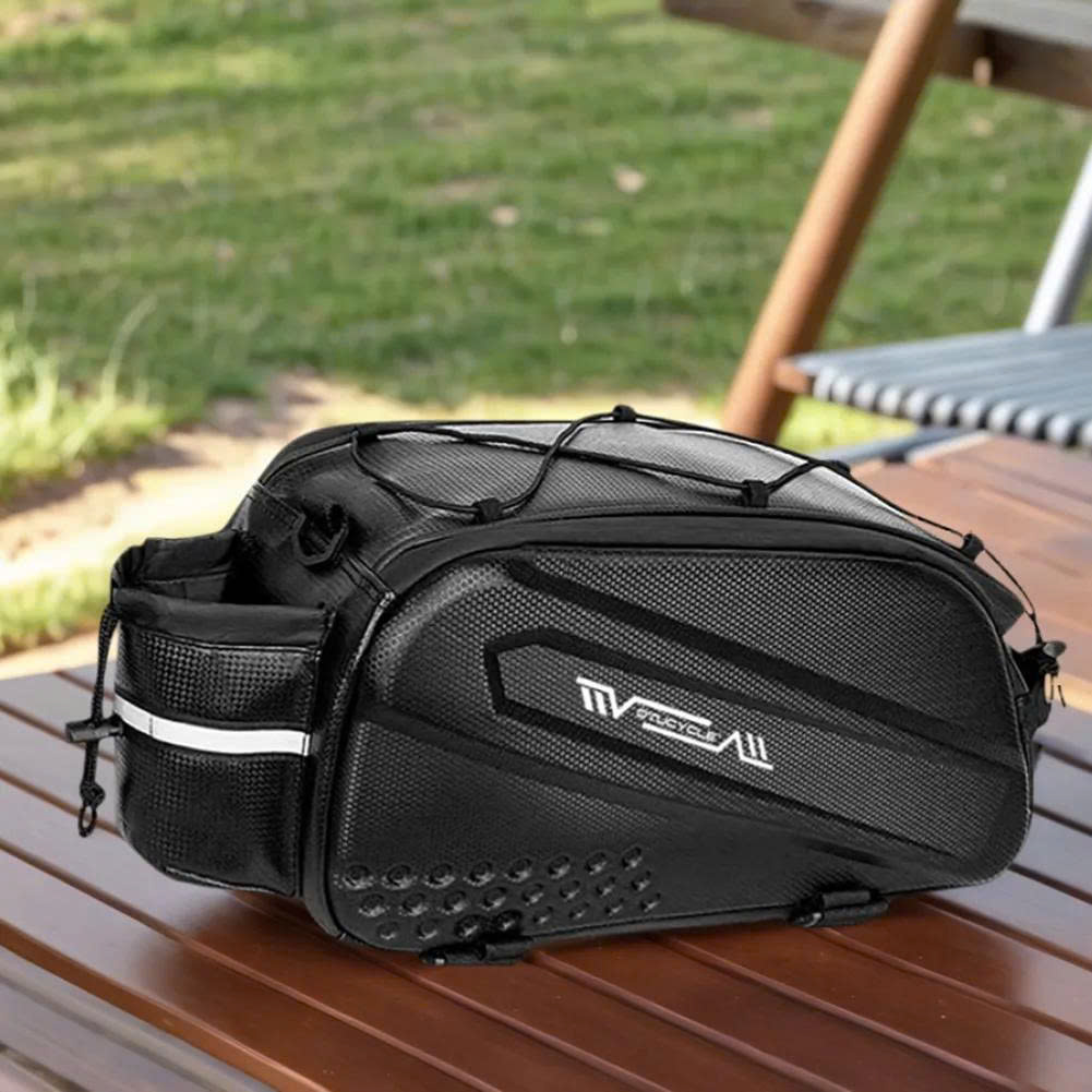 Túi Đựng Đồ Xe Đạp Thể Thao Chuyên Dụng Chất Lượng Cao RZA-390 10L EVA Vân Carbon Phản Quang Chống Nước Chắc Chắn Bền Bỉ