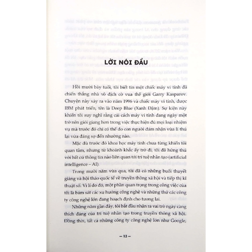 AI - Trí Tuệ Nhân Tạo - 101 Điều Cần Biết Về Tương Lai