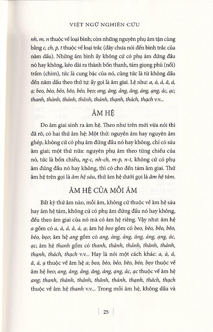 Việt Ngữ Nghiên Cứu