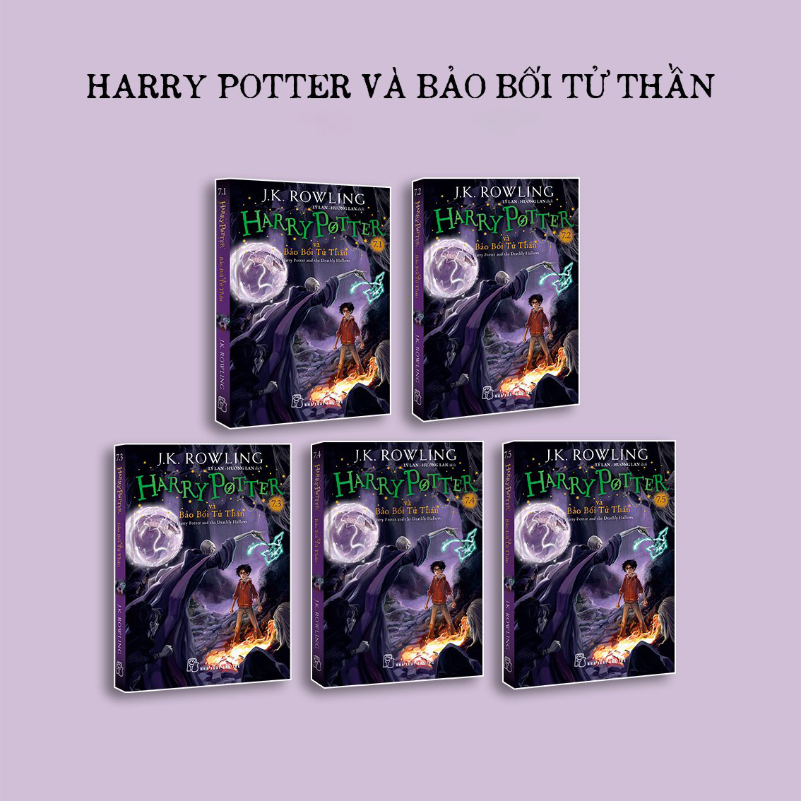 Trọn bộ 7 tập Harry Potter - Khổ Nhỏ (Boxset 30 Cuốn)