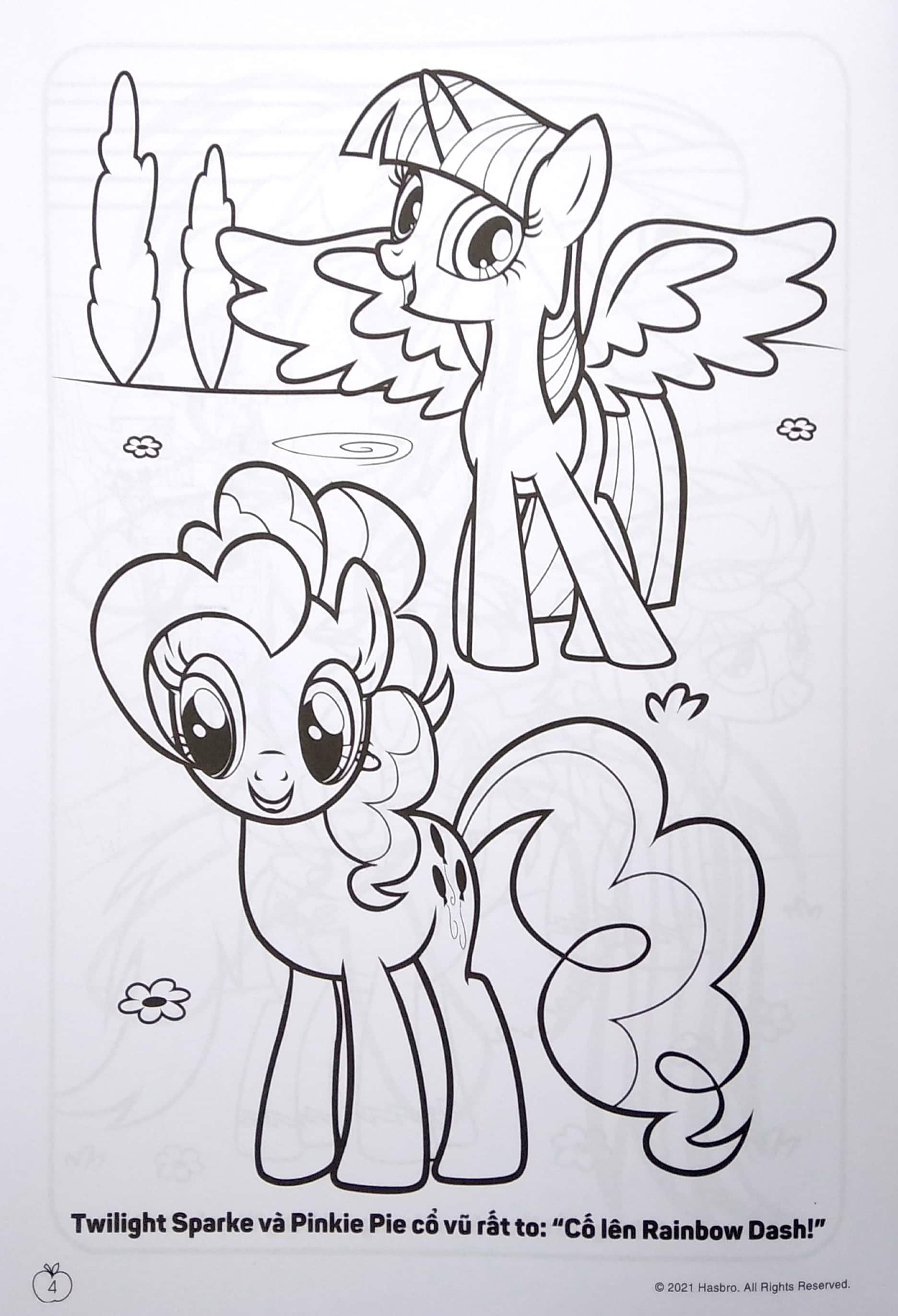 My Little Pony - Jumbo Tô Màu Và Các Trò Chơi 5