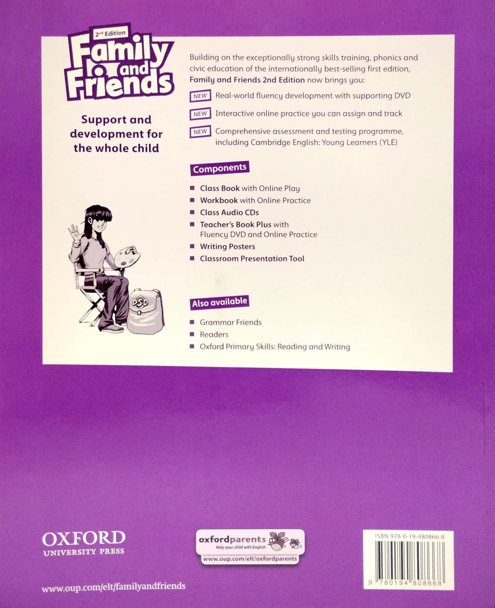 Family and Friends: Level 5: Workbook & Online Skills Practice Pack