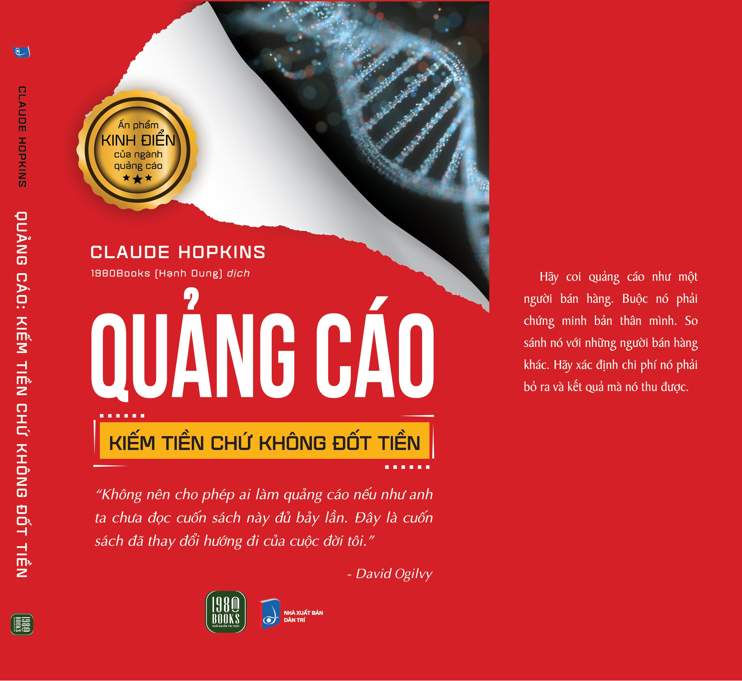 Sách - Quảng Cáo Kiếm Tiền Chứ Không Đốt Tiền - Claude C. Hopkins