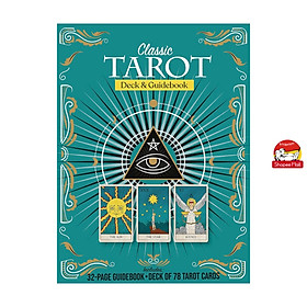 Sách - Classic Tarot Deck and Guidebook Kit: Includes: 32-page Guidebook, Deck of 78 Tarot Cards by Chartwell Books