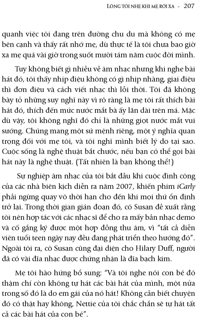 Lòng Tôi Nhẹ Khi Mẹ Rời Xa (FN)
