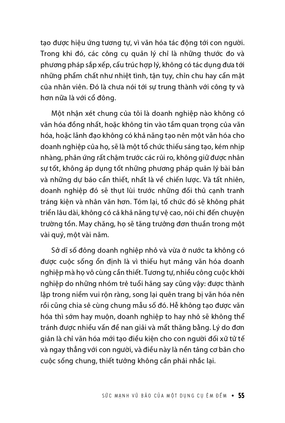 Cơn Lốc Quản Trị - Ba Trụ Cột Của Văn Hóa Doanh Nghiệp