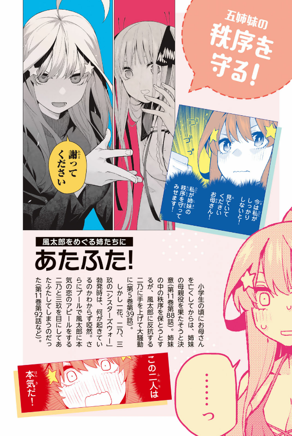 五等分の花嫁 キャラクターブック 五月 (KCデラックス)