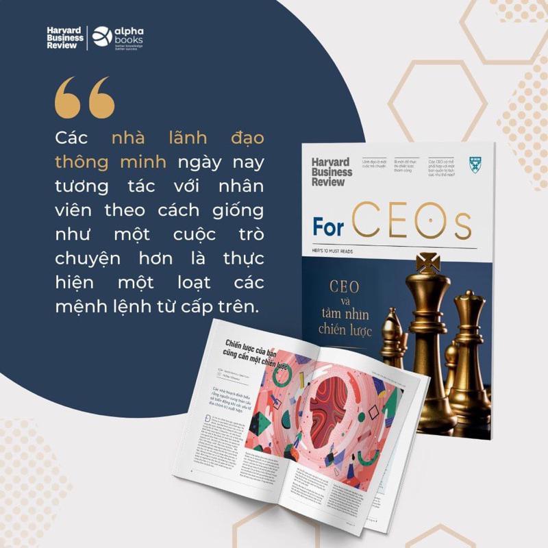 Harvard Business Review: For CEOs - CEO và tầm nhìn chiến lược (HBR