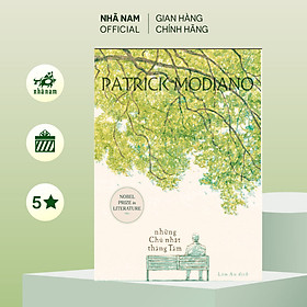 Sách - Những chủ nhật tháng Tám (Patrick Modiano) (Nhã Nam Official) 