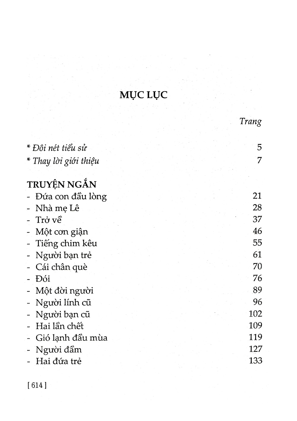 Tuyển Tập Thạch Lam - ML