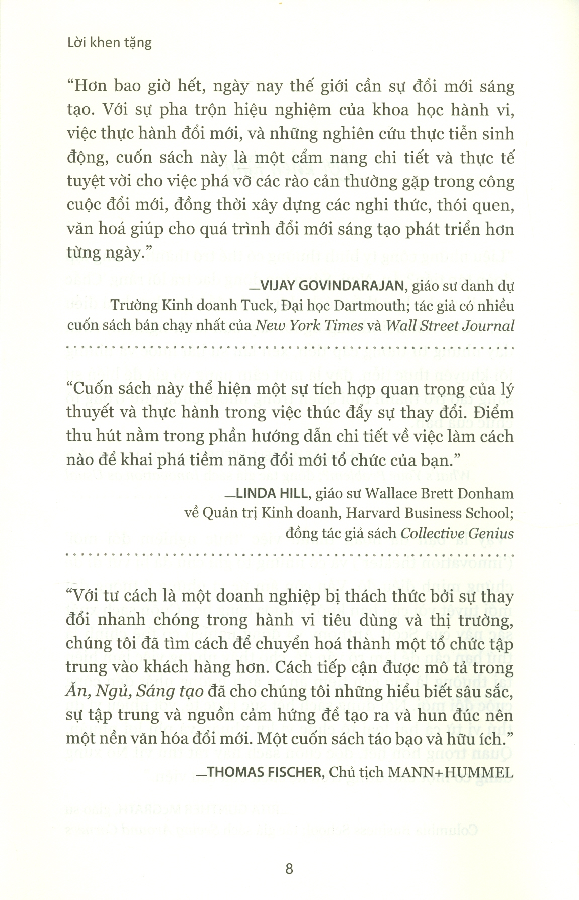 Sách Pace Books - Ăn, Ngủ, Sáng Tạo - Cách Biến Sự Sáng Tạo Trở Thành Thói Quen Hằng Ngày Trong Tổ Chức Của Bạn (Eat, Sleep, Innovate - How to Make Creativity an Everyday Habit Inside Your Organization)