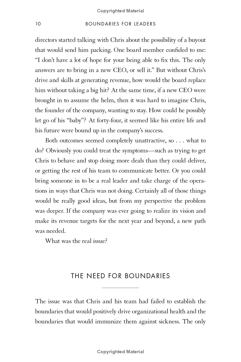 Boundaries For Leaders