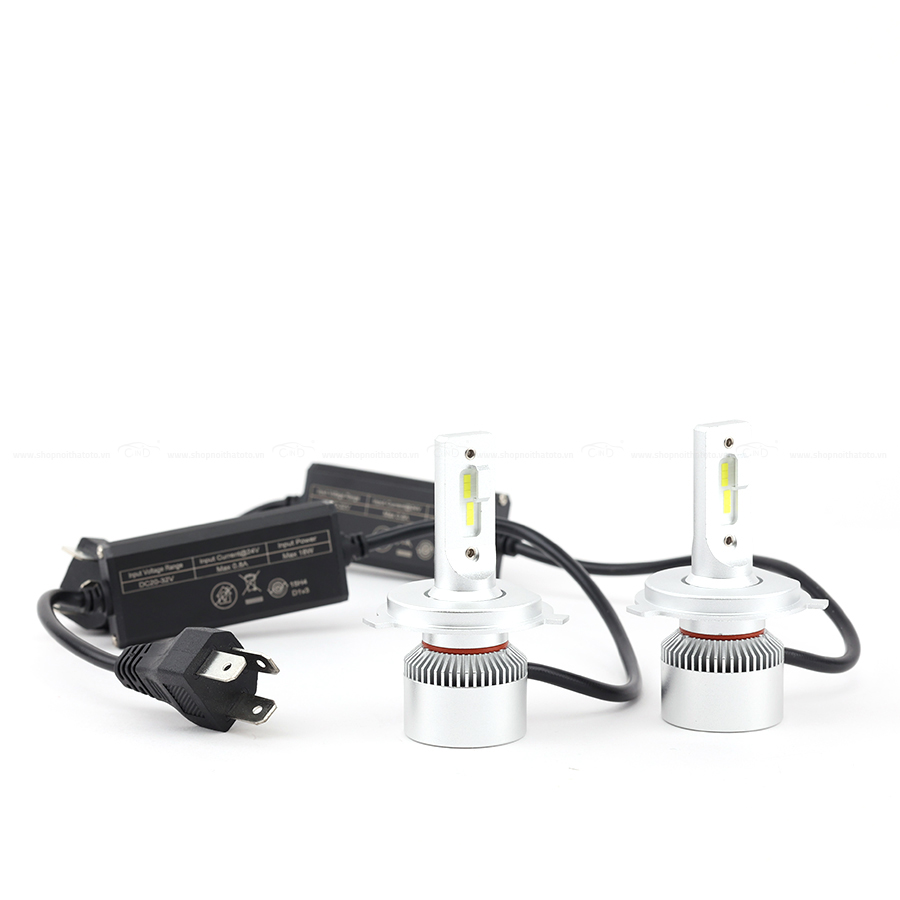 Combo 2 Bóng Đèn Led HLT OSRAM H4 64196DWS 24V 15/15W