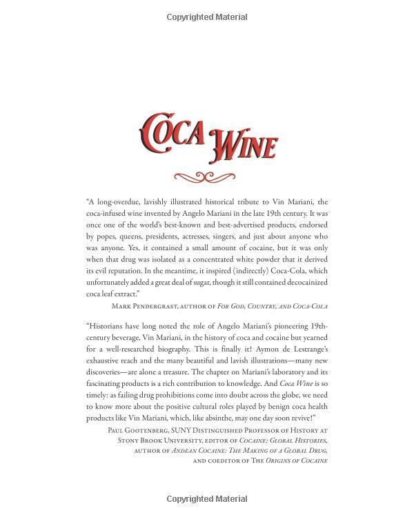 Coca Wine: Angelo Mariani