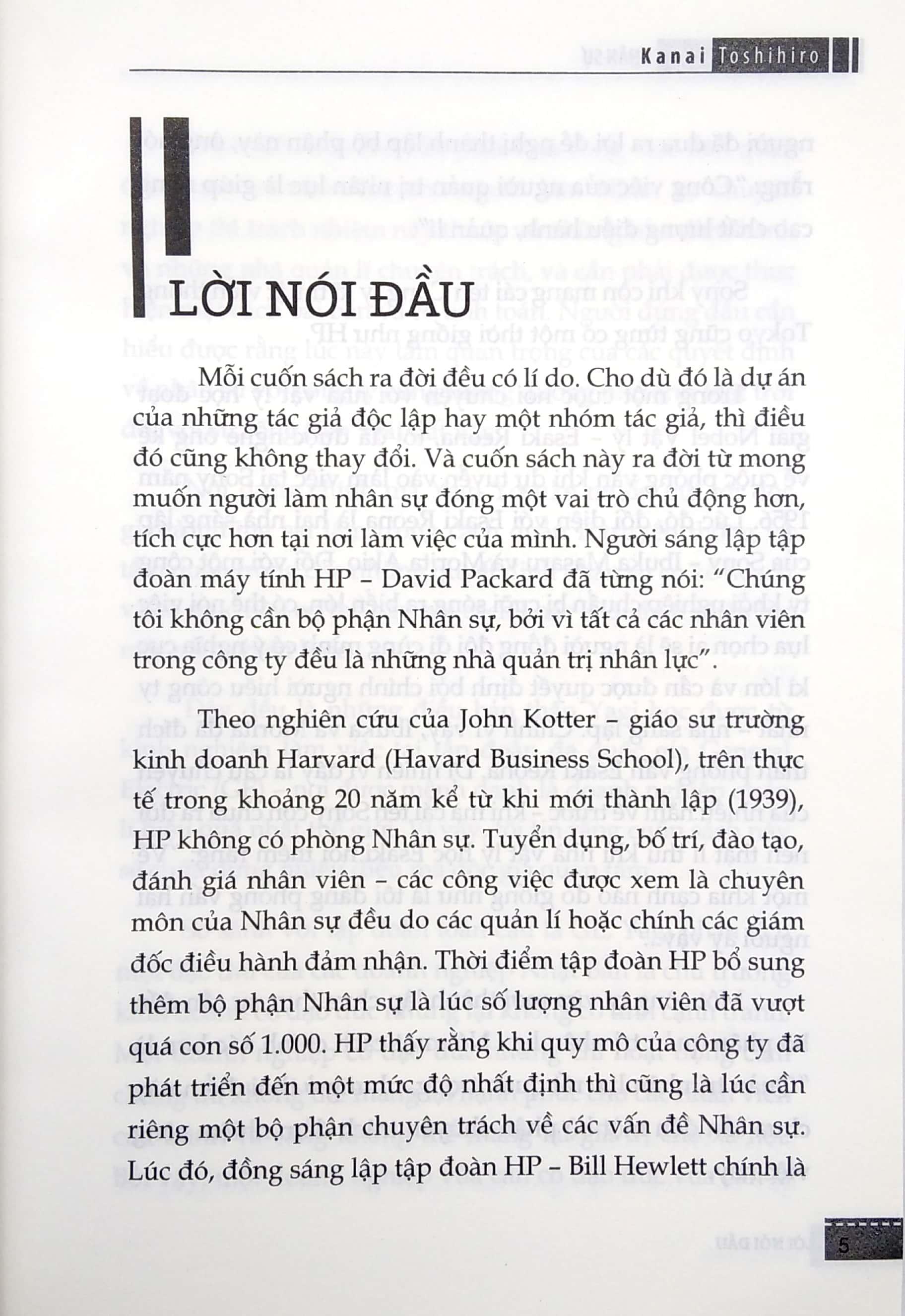 Tầm Nhìn Chiến Lược Nhân Sự