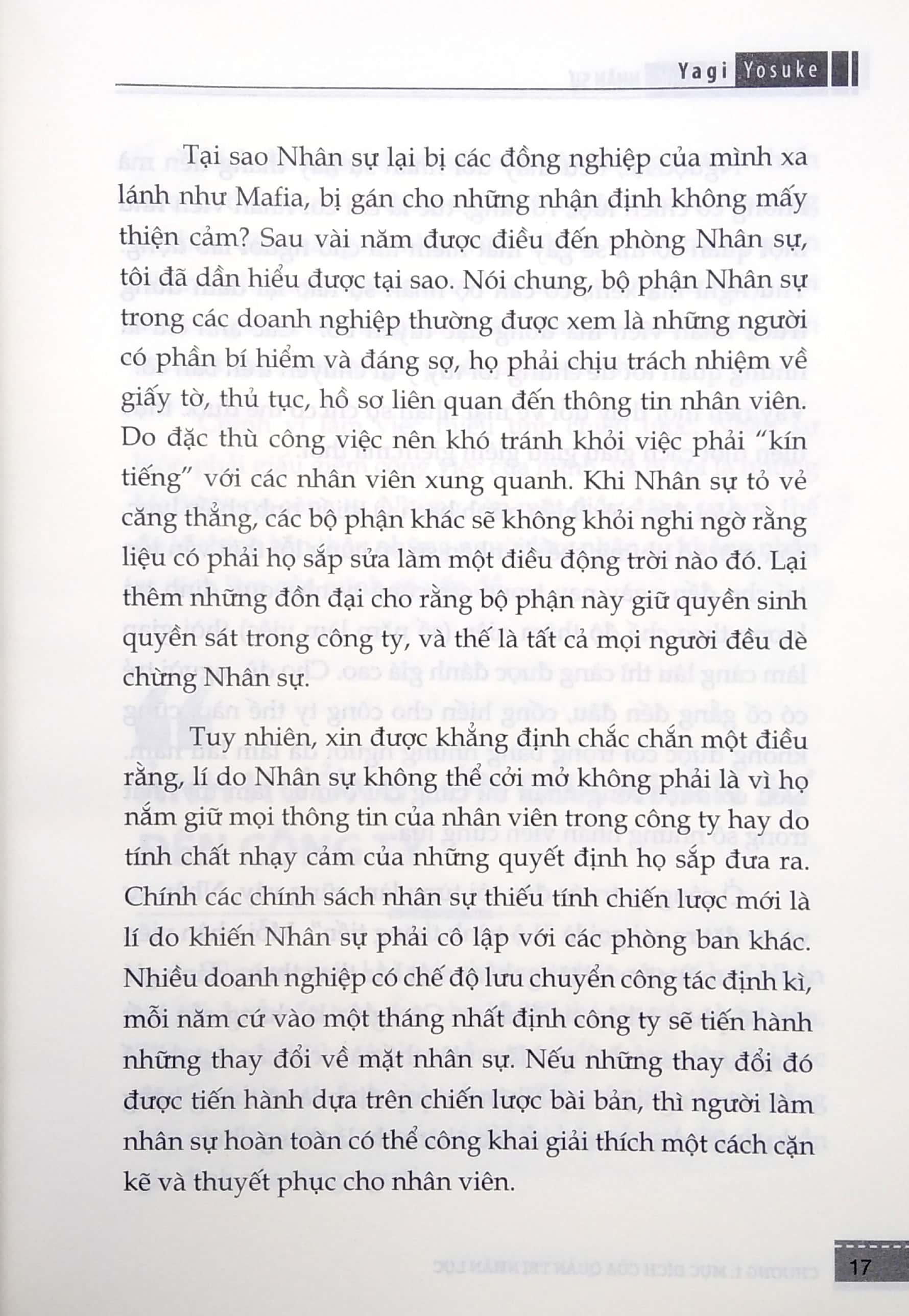 Tầm Nhìn Chiến Lược Nhân Sự
