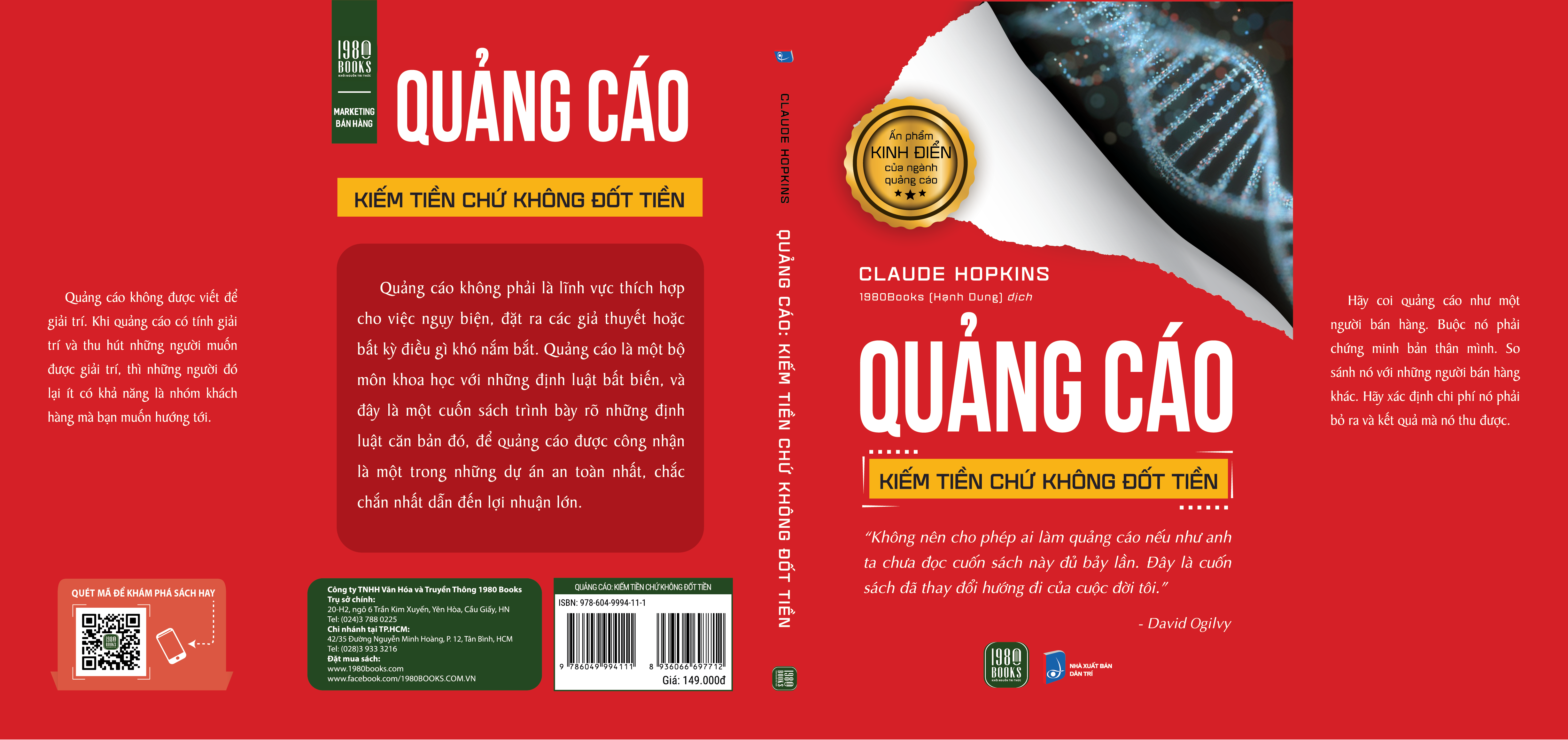 Sách - Quảng Cáo Kiếm Tiền Chứ Không Đốt Tiền - Claude C. Hopkins