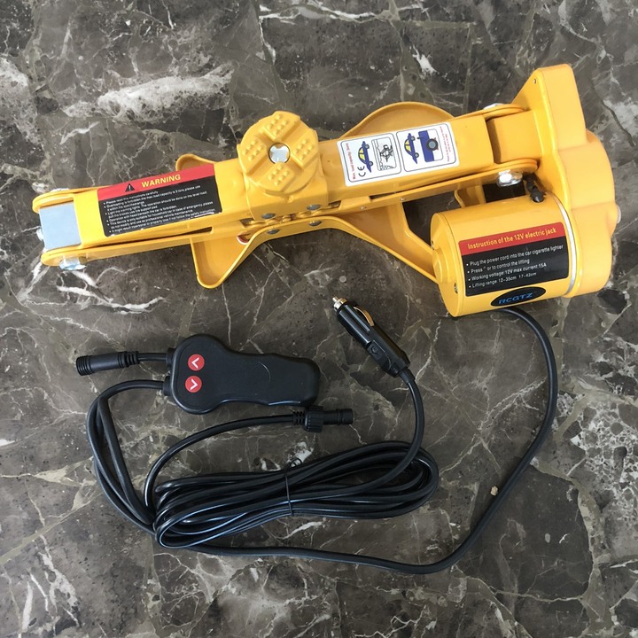 Bộ nâng kích gầm điện nhãn hiệu ROGTZ TY-42EJ-S kiêm máy bơm lốp và máy siết ốc ô tô đa năng 3 trong 1