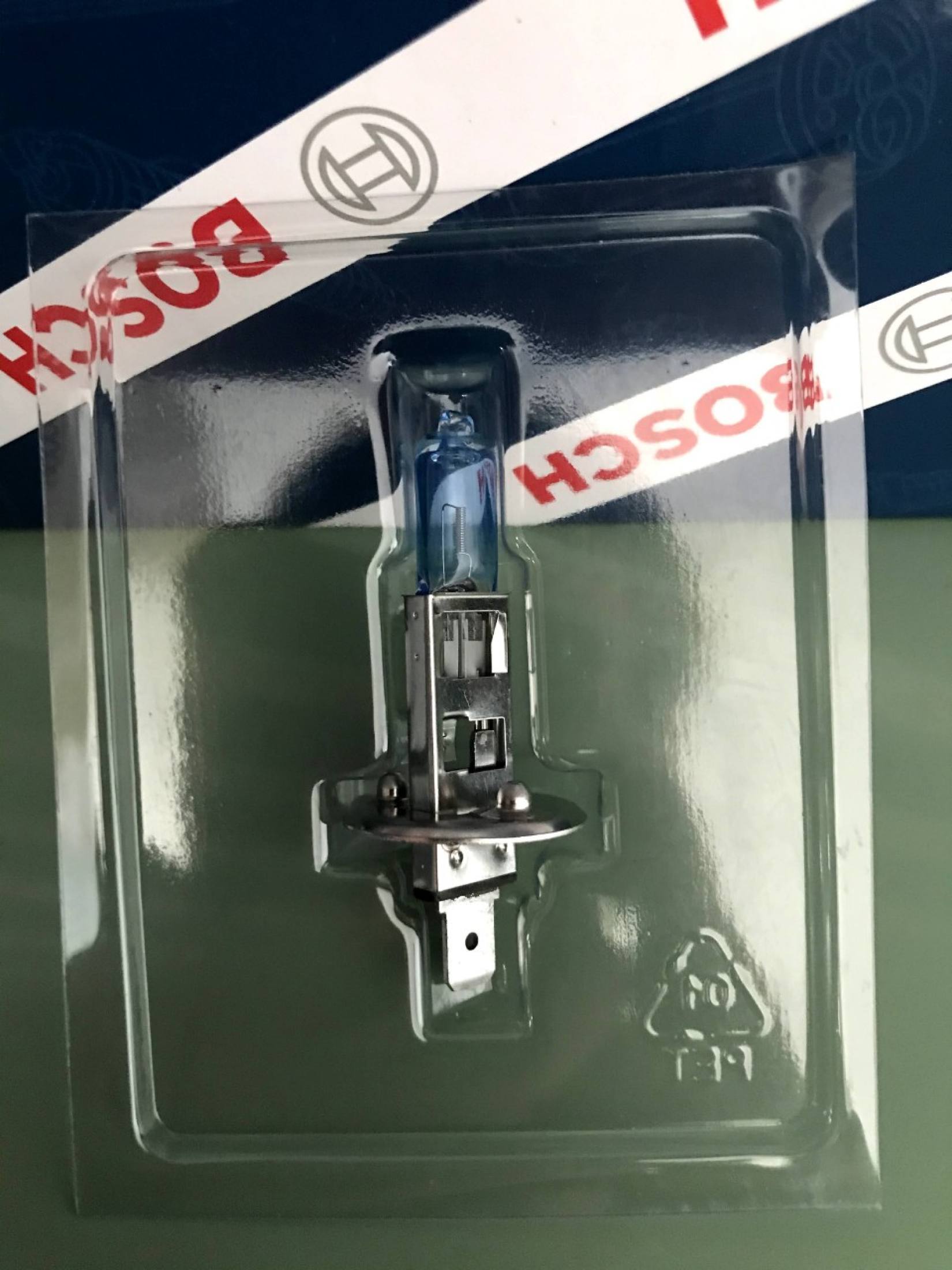 Bóng Đèn Xenon Bosch H1 12V 55W Xennon Silver (Vỉ 1 Bóng)