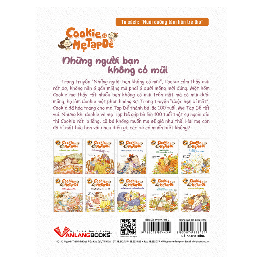 Bộ Truyện Cookie Và Mẹ Tạp Dề