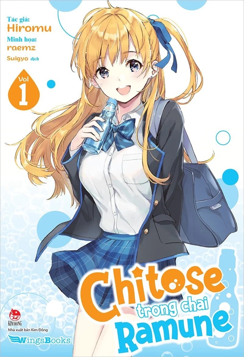 Sách - Chitose trong chai ramune (combo 7 tập từ tập 1 đến 6.5)