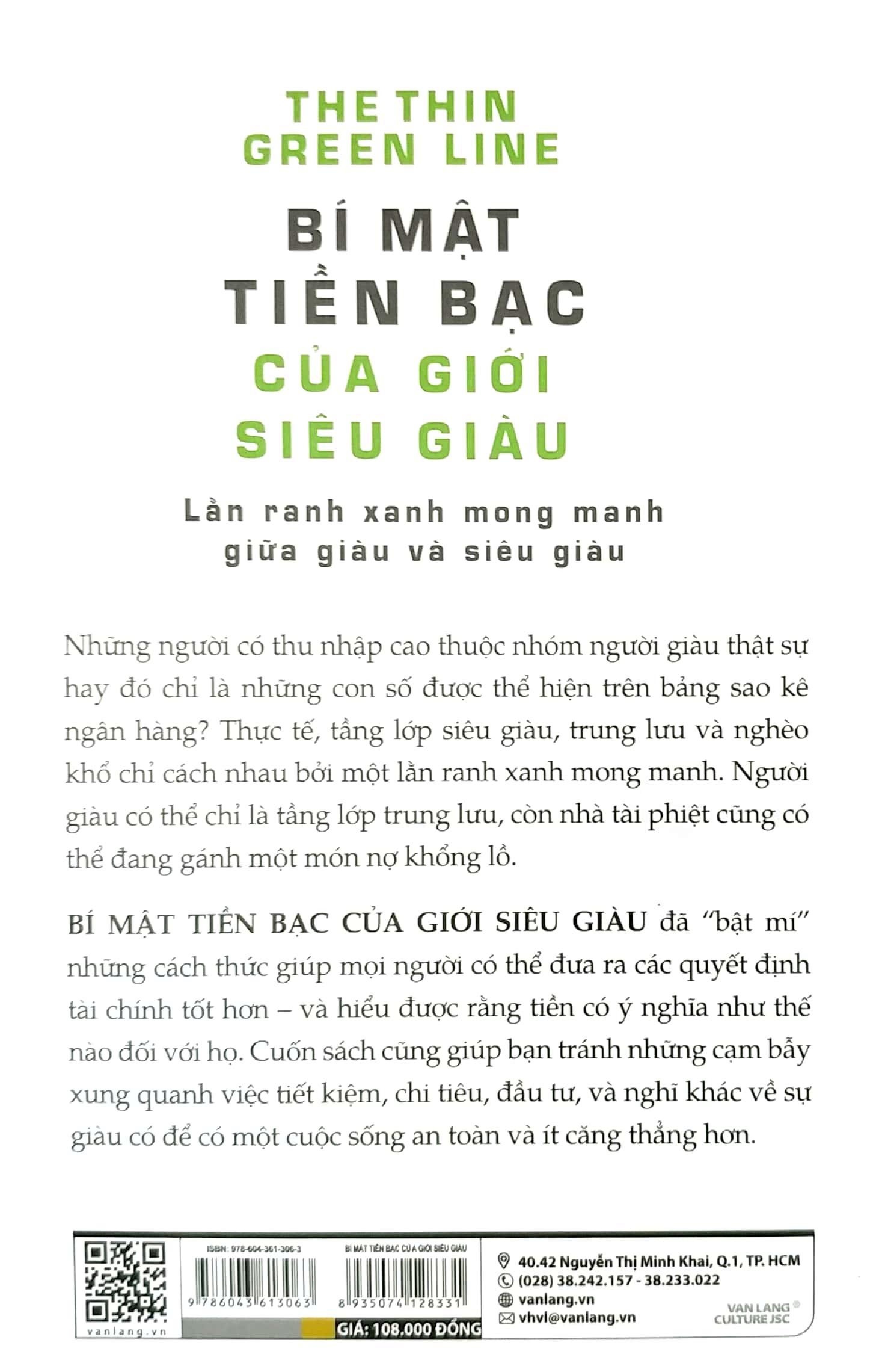 Bí Mật Tiền Bạc Của Giới Siêu Giàu - Lằn Ranh Mong Manh Giữa Giàu Và Siêu Giàu