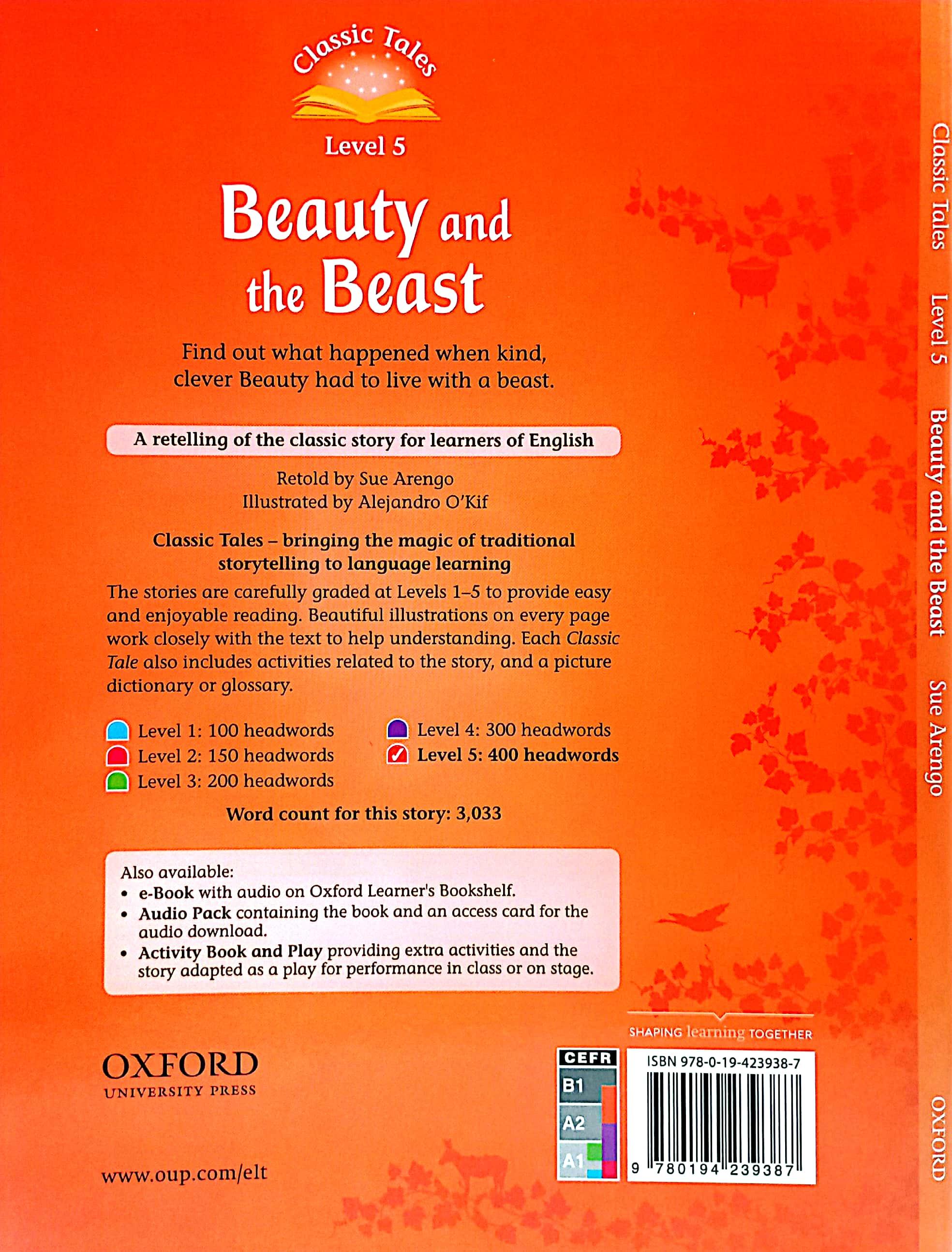 Classic Tales 5 Beauty and the Beast N/Ed