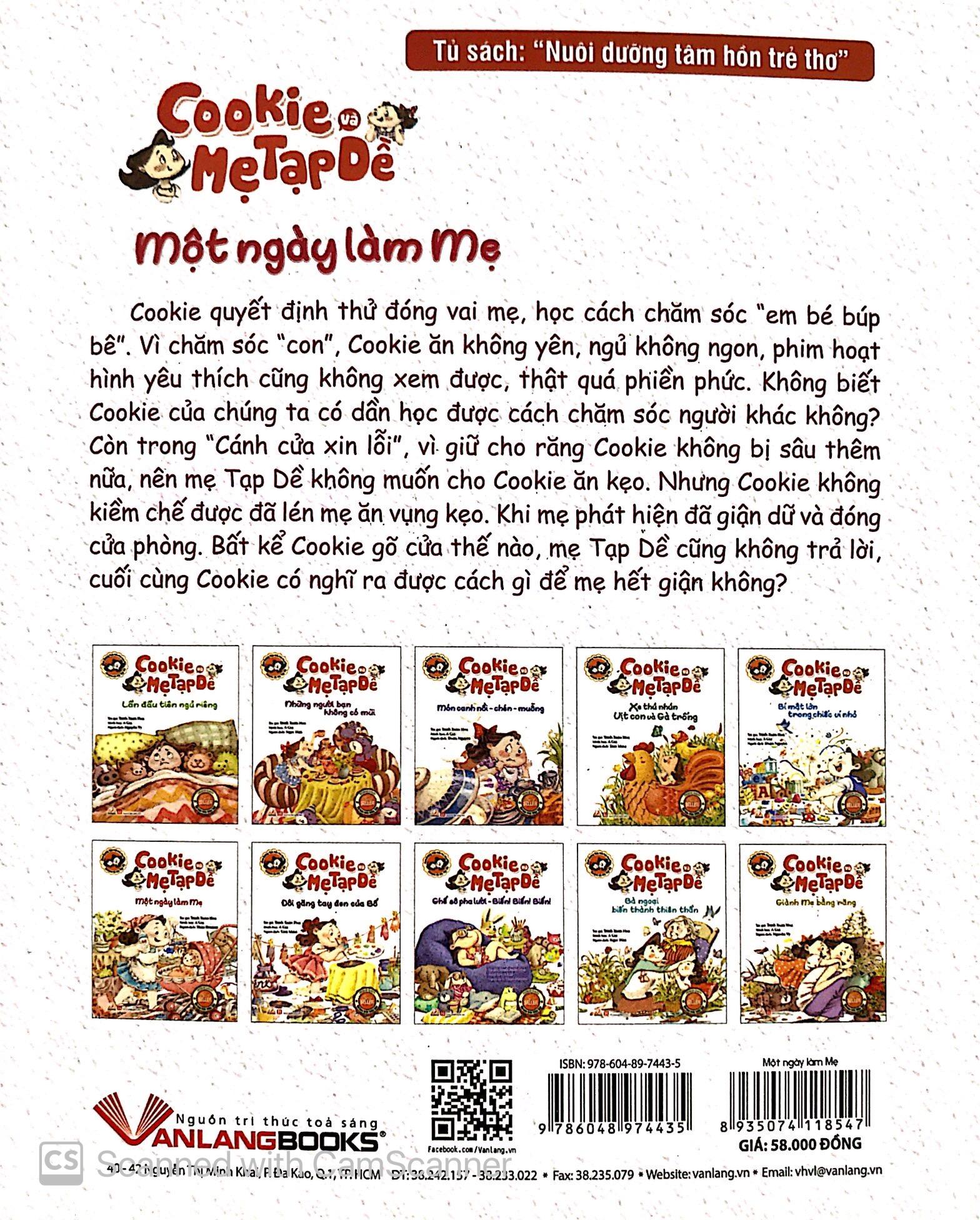Cookie Và Mẹ Tạp Dề - Một Ngày Làm Mẹ