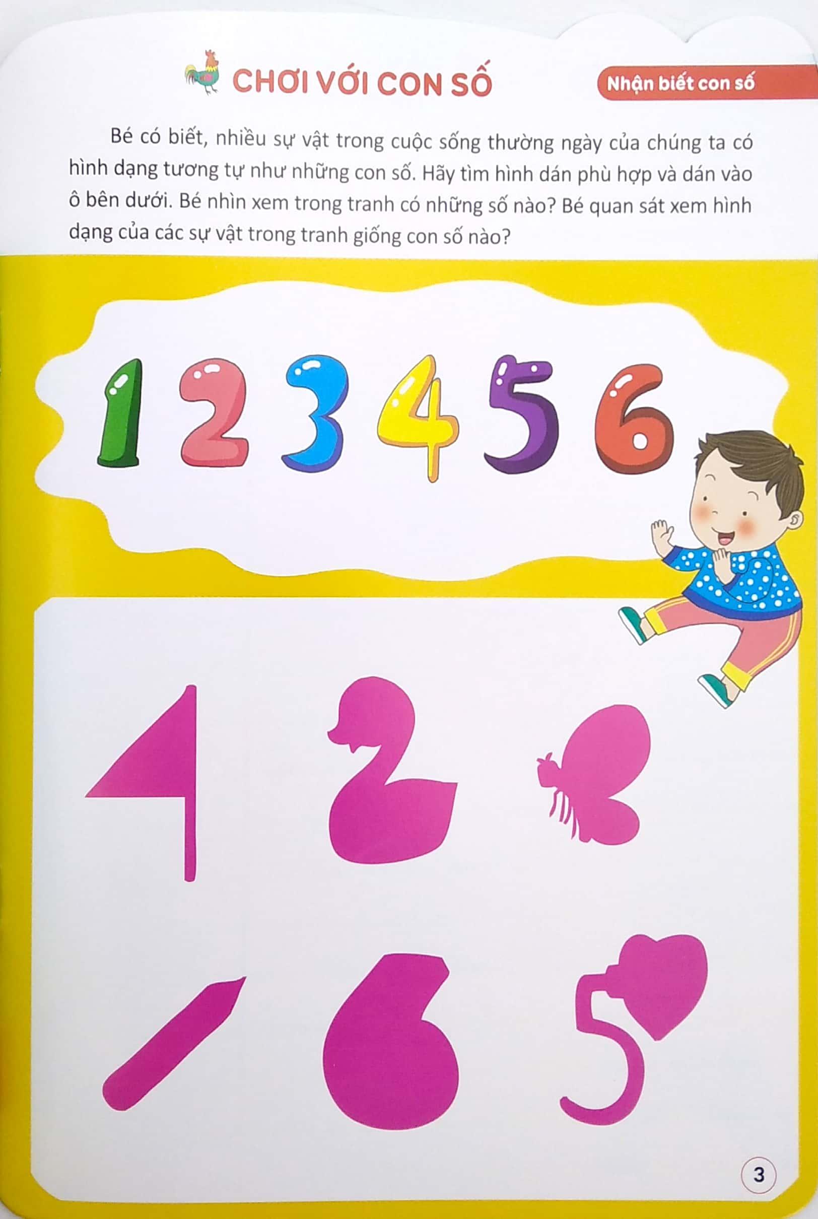 178 Stickers - Bóc Dán Thông Minh Phát Triển Khả Năng Tư Duy Toán Học (3 - 4 Tuổi) - Tập 4