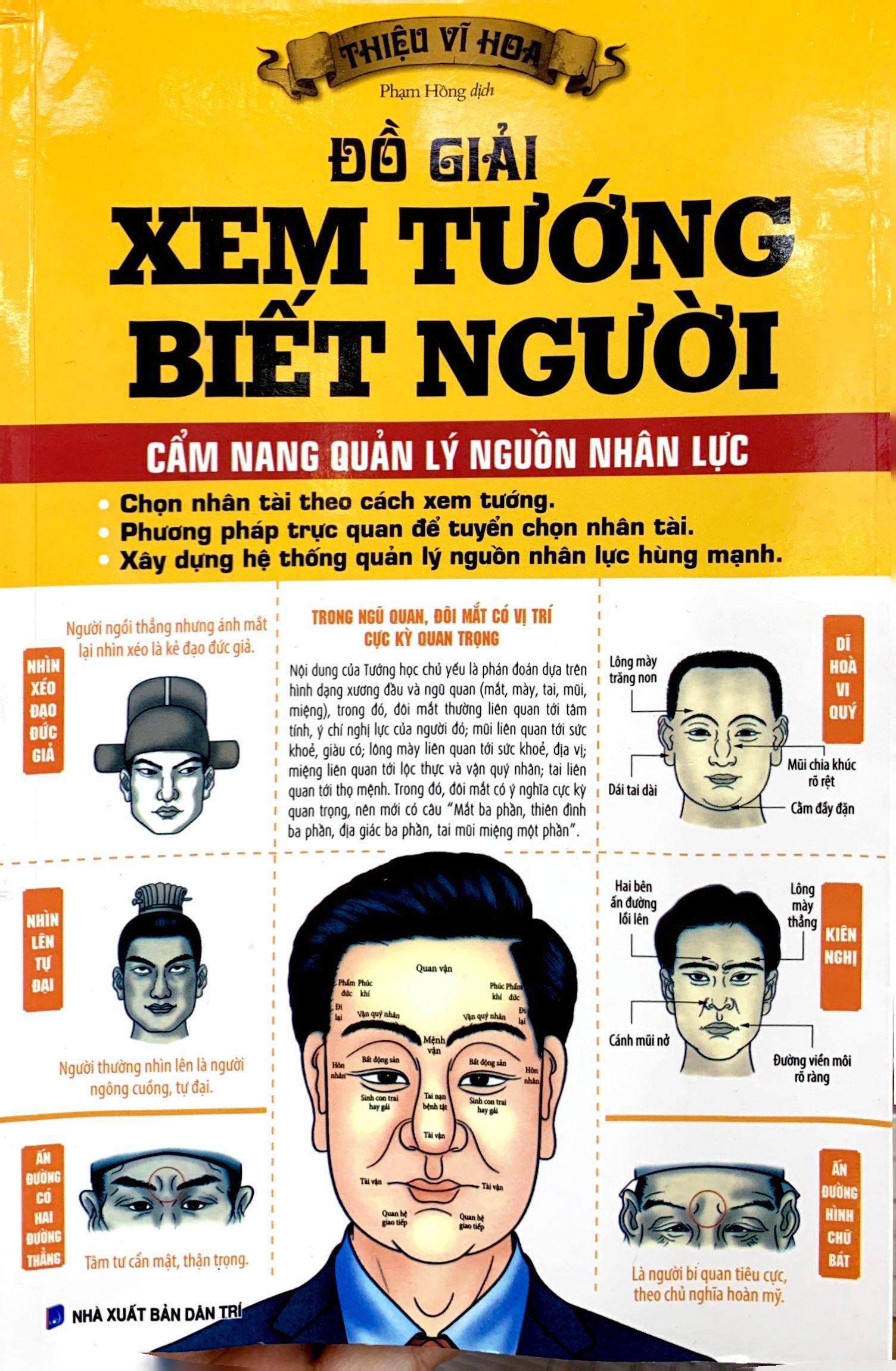 Đồ Giải Xem Tướng Biết Người - Cẩm Nang Quản Lý Nguồn Nhân Lực