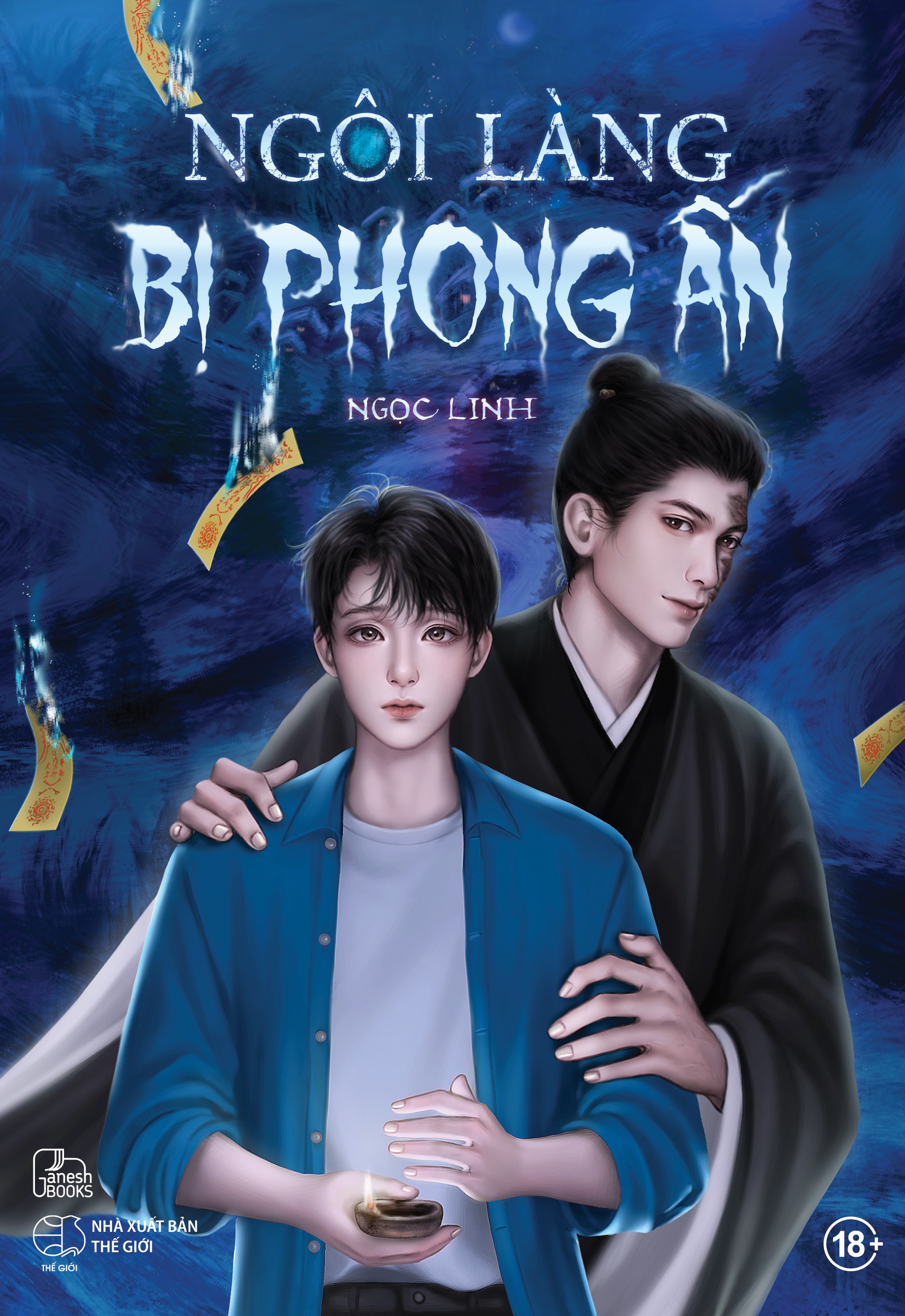 Combo Sách Con Cáo Vẽ Máu Lên Canvas Lanh (trọn bộ) + Ngôi Làng Bị Phong Ấn (trọn bộ) - Tâm linh, huyền bí, kinh dị, đam
