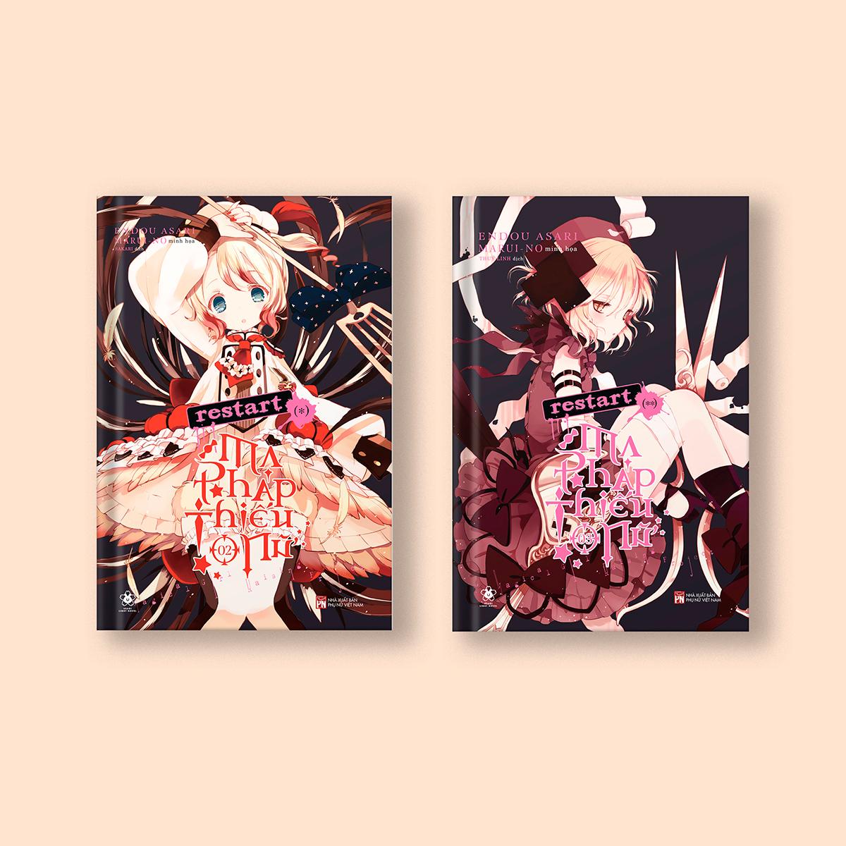 Ma Pháp Thiếu Nữ - Tập 2 + Tập 3 - Bản Đặc Biệt - Tặng Kèm 2 Bookmark Nhân Vật + 2 Postcard + Bảng Sticker Nhân Vật