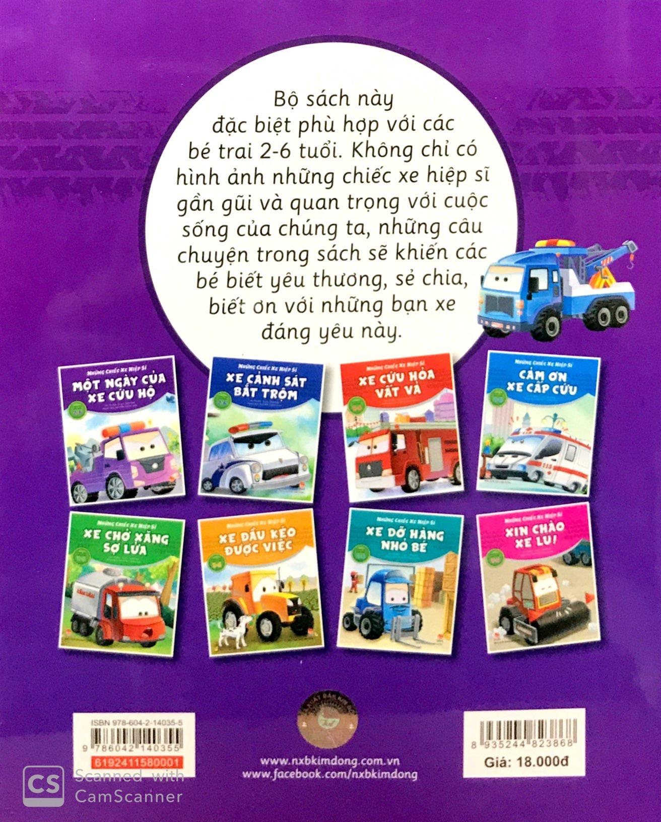 Những Chiếc Xe Hiệp Sĩ: Một Ngày Của Xe Cứu Hộ (Tái Bản 2019)