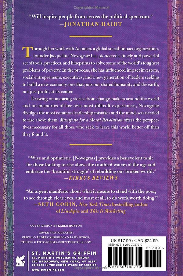 Manifesto For A Moral Revolution: Practices To Build A Better World