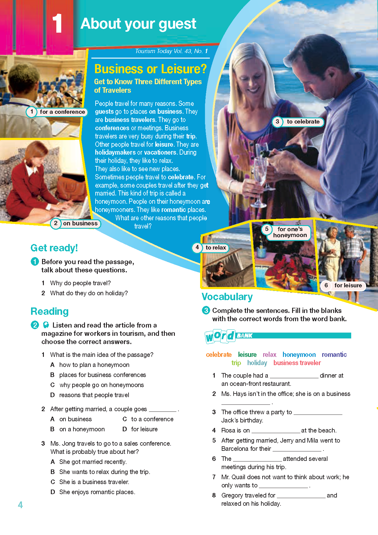 Career Paths Tourism (Esp) Student