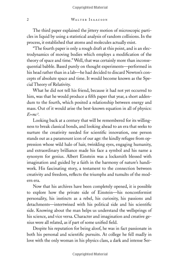 Einstein: His Life And Universe