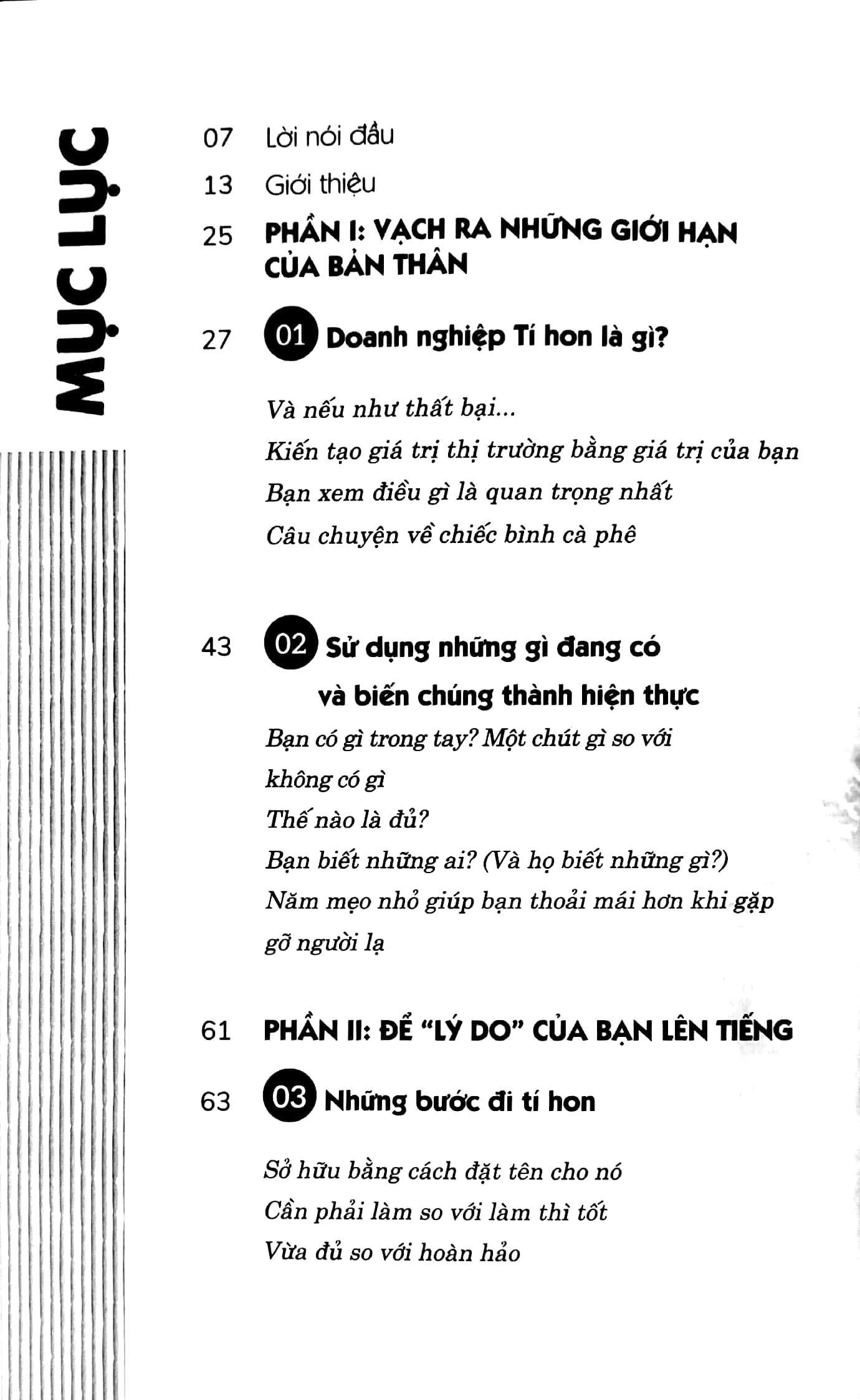 Phép Mầu Của Doanh Nghiệp Tí Hon